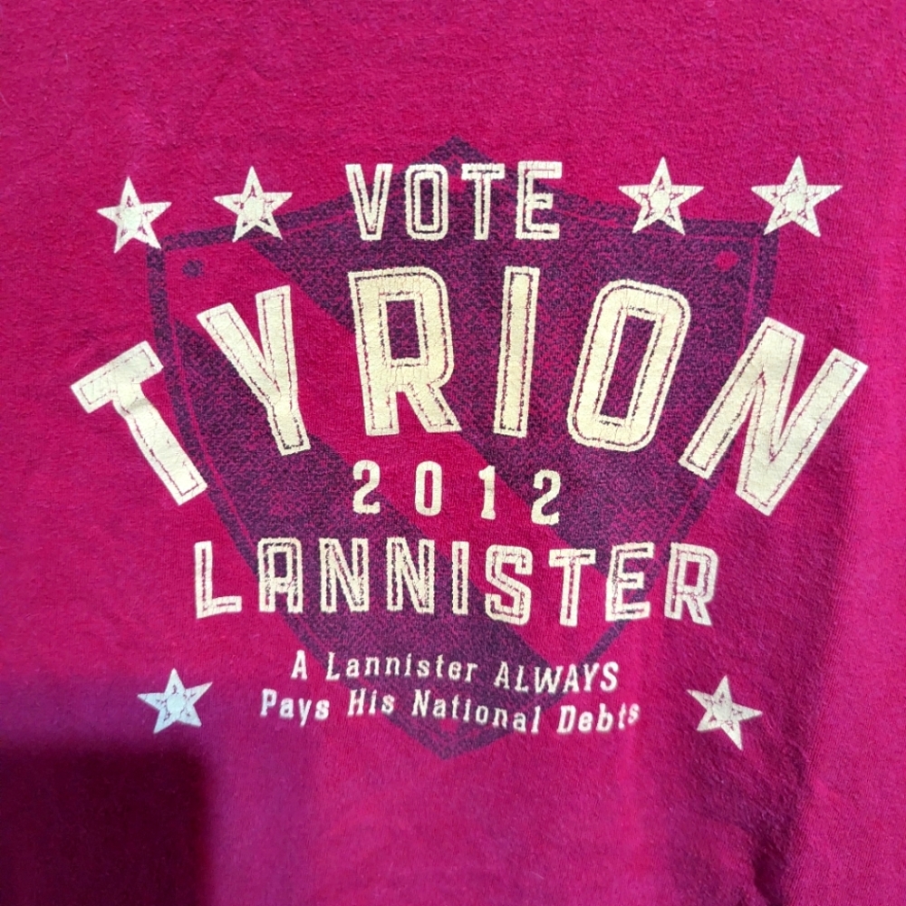Snorg Tees 2012 Tyrion Lannister Election Tee
